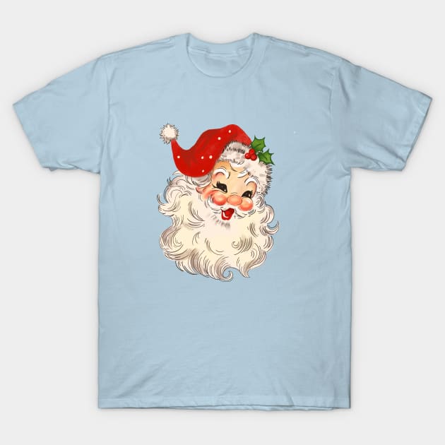 Vintage Santa No. 3 T-Shirt by LMHDesigns